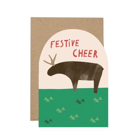 'Festive Cheer' Christmas card