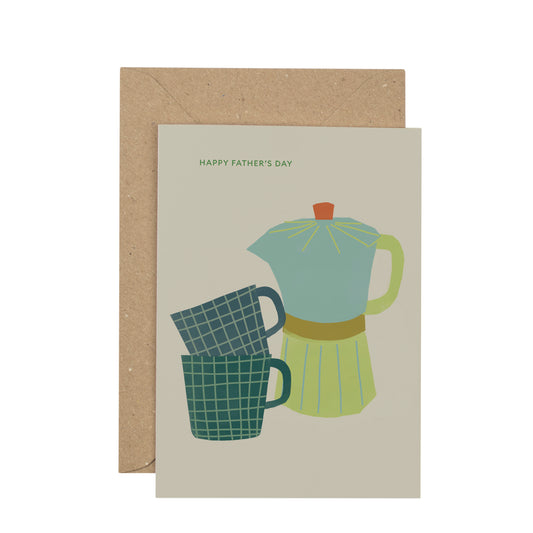 Happy Father's Day coffee card