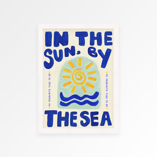 In the Sun By the Sea A3 Print