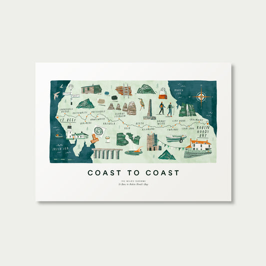 Coast to Coast A3 Route Map