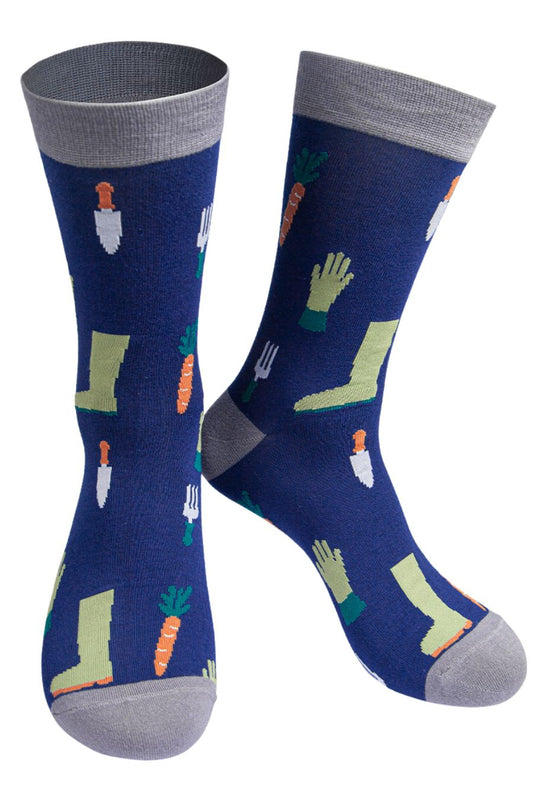 Men's Bamboo Socks - Garden Tools