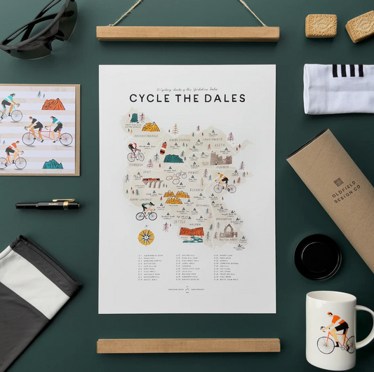 cycle-the-dales-print