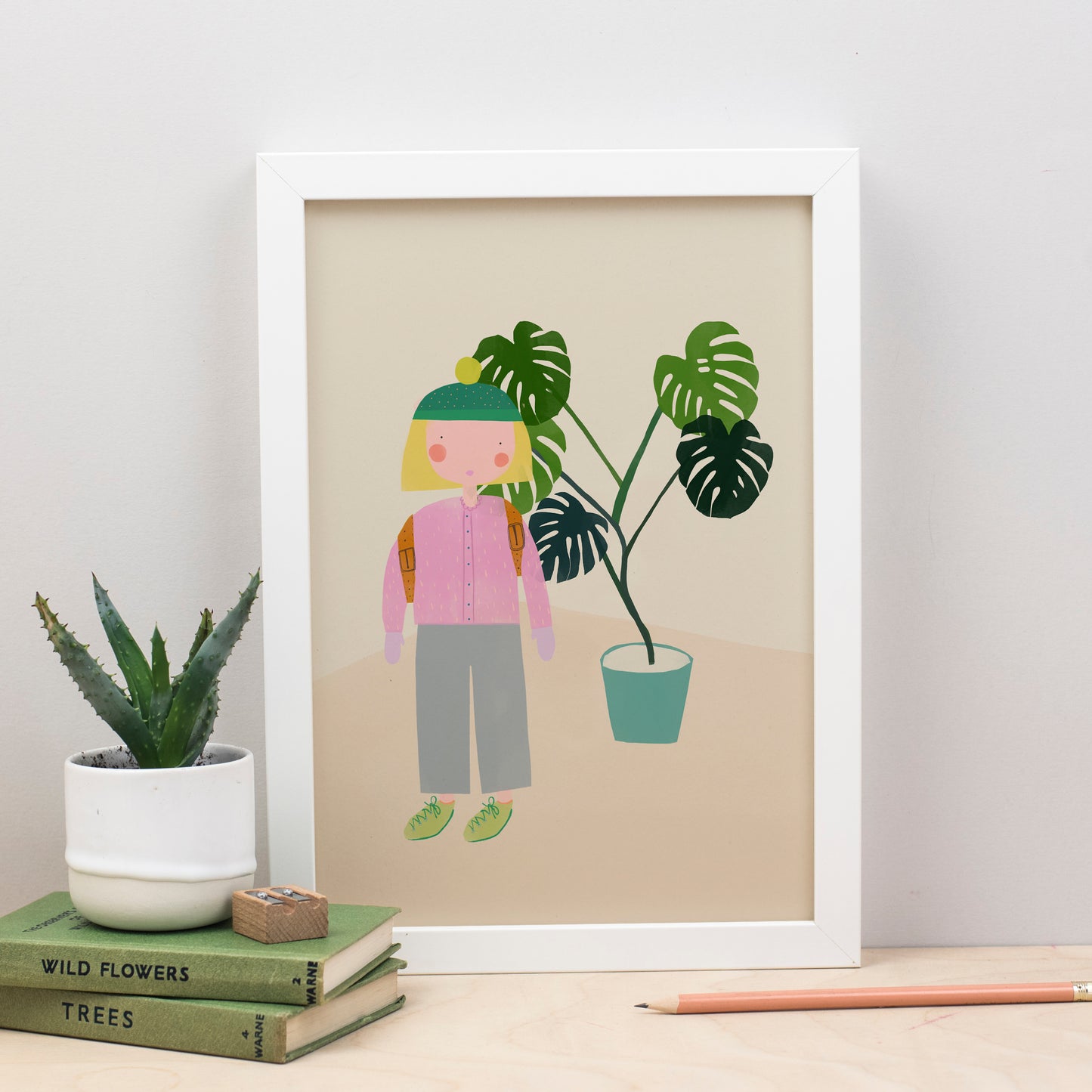 girl-and-plant-art-print
