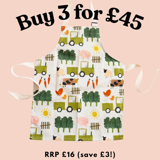 Children's Apron Bundle Buy 3 for £45