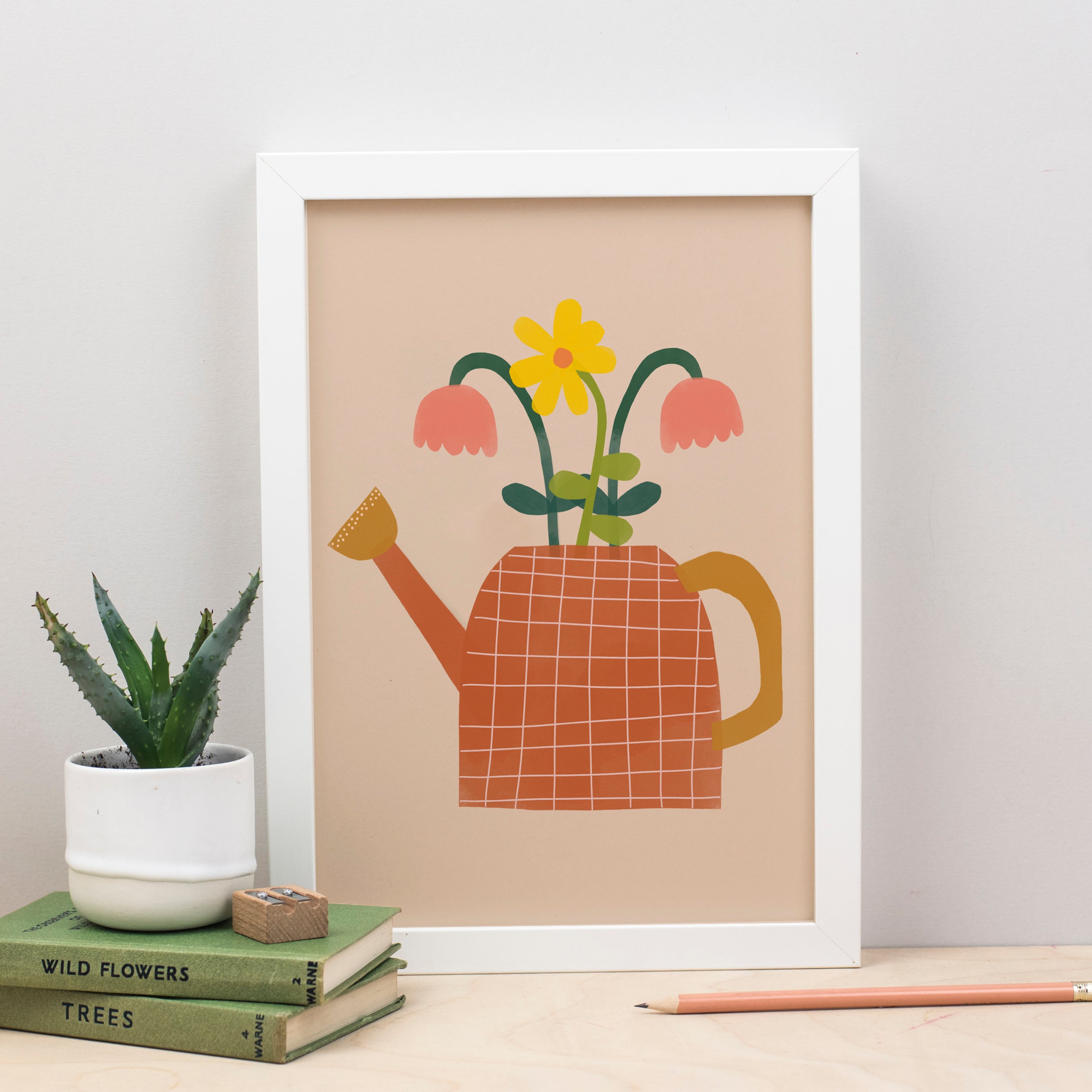 Watering Can Print Plewsy
