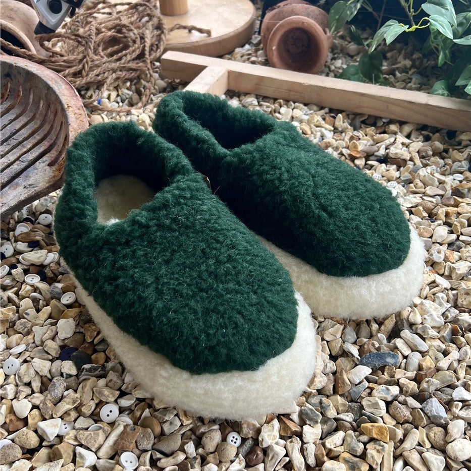 100% wool yoko full slipper