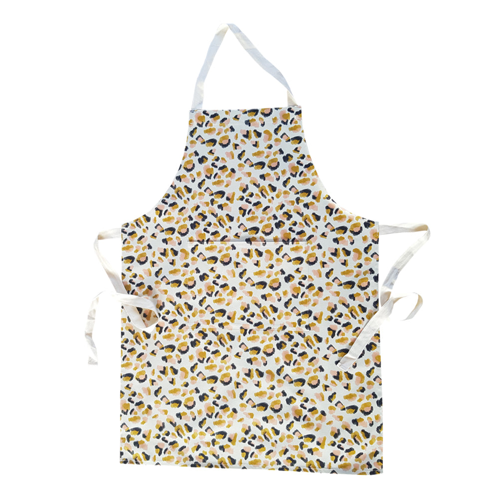 Leopard Print Adult Apron