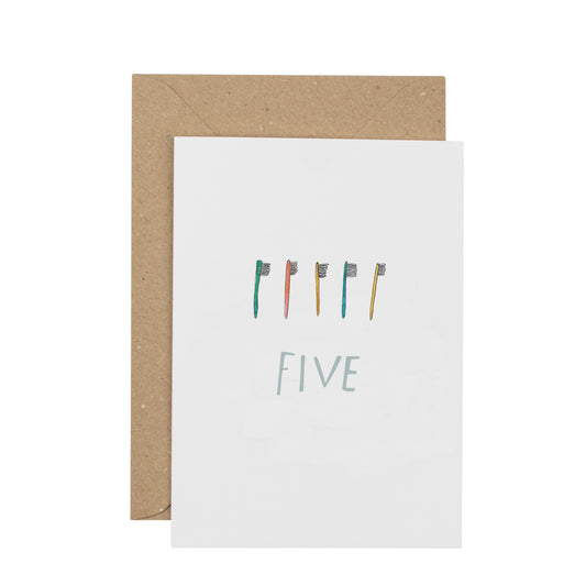 toothbrush-fifth-birthday-card