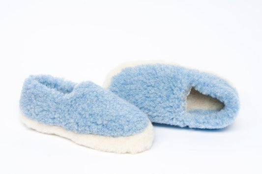 YOKO Wool Slipper  |  Blue