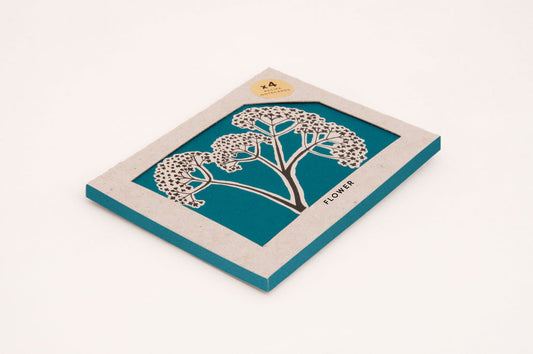 Recipe Notecard pack Flower