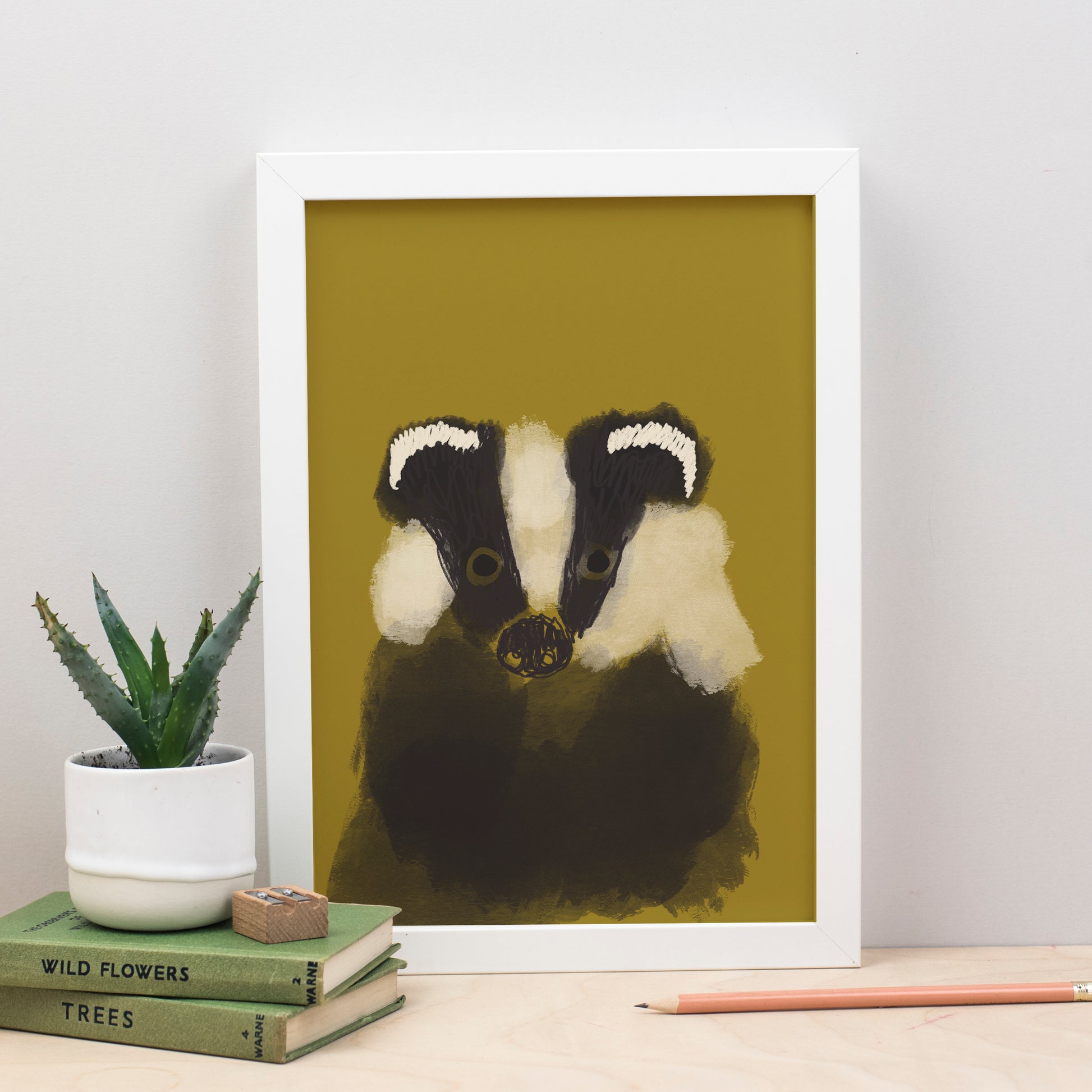 badger-art-print