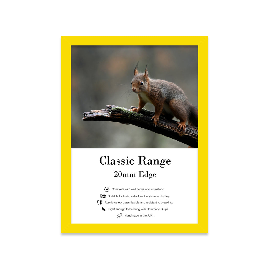 Yellow Picture Frame