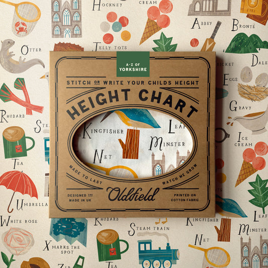 Height Chart - A-Z of Yorkshire