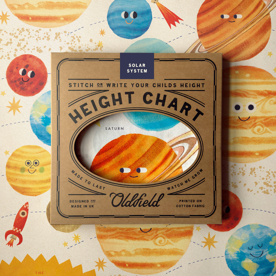Height Chart - Solar System