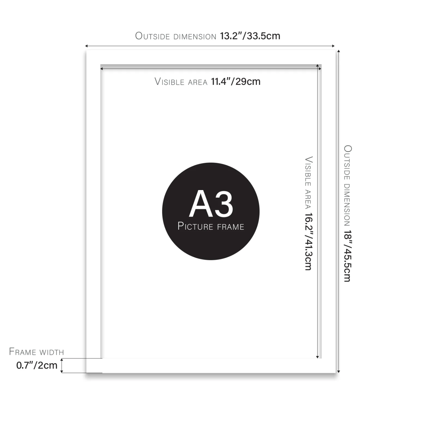 White Picture Frame