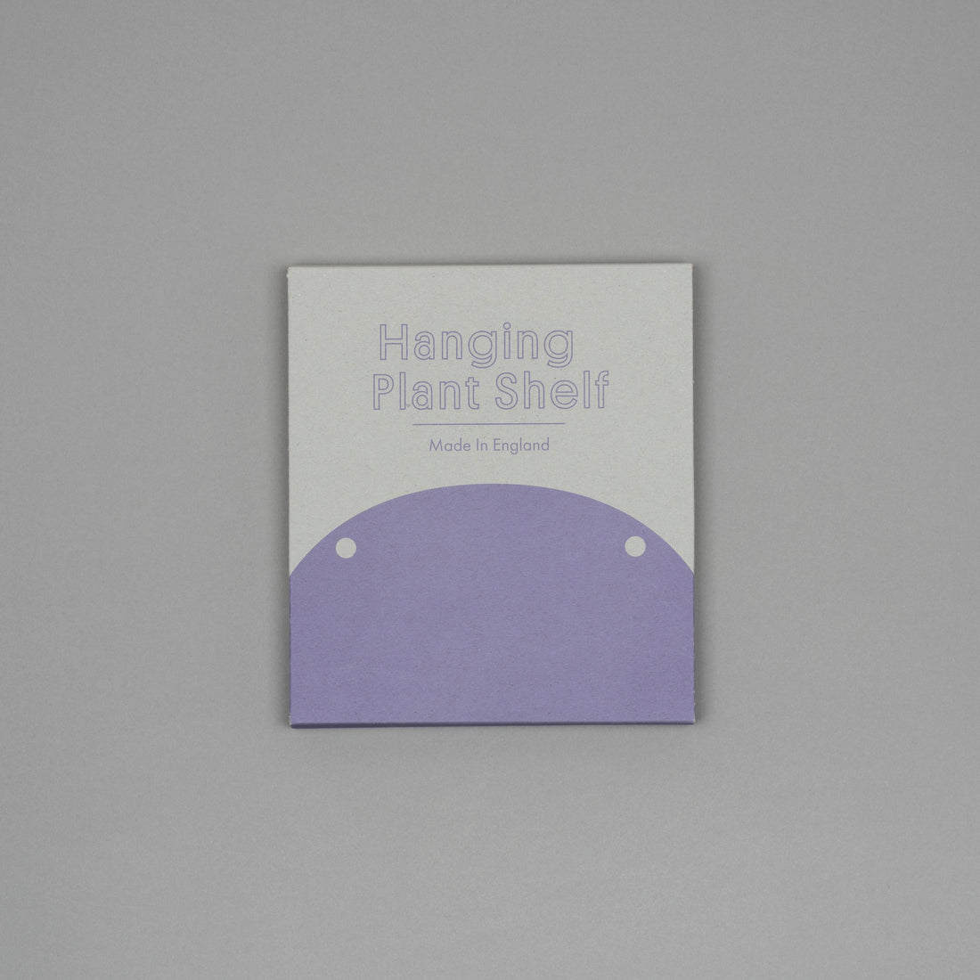 Hanging Plant Shelf Small Purple Wash