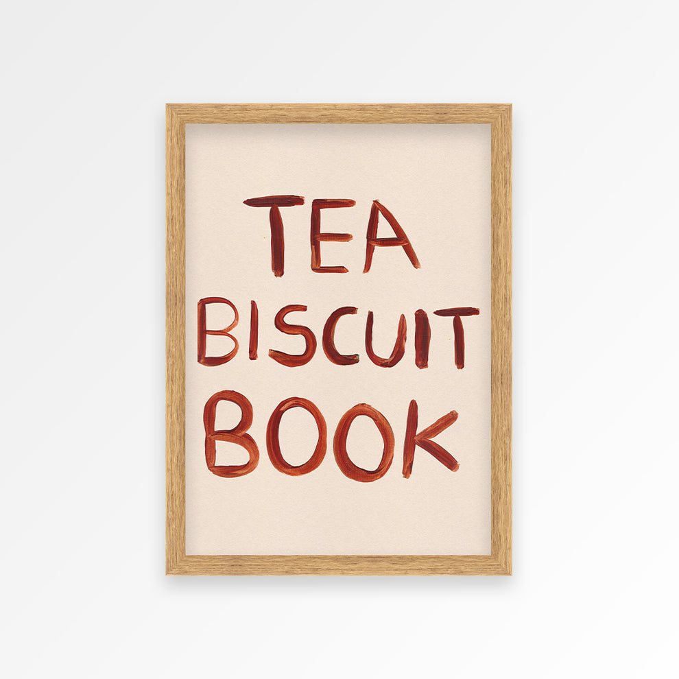 Tea Biscuit Book Print