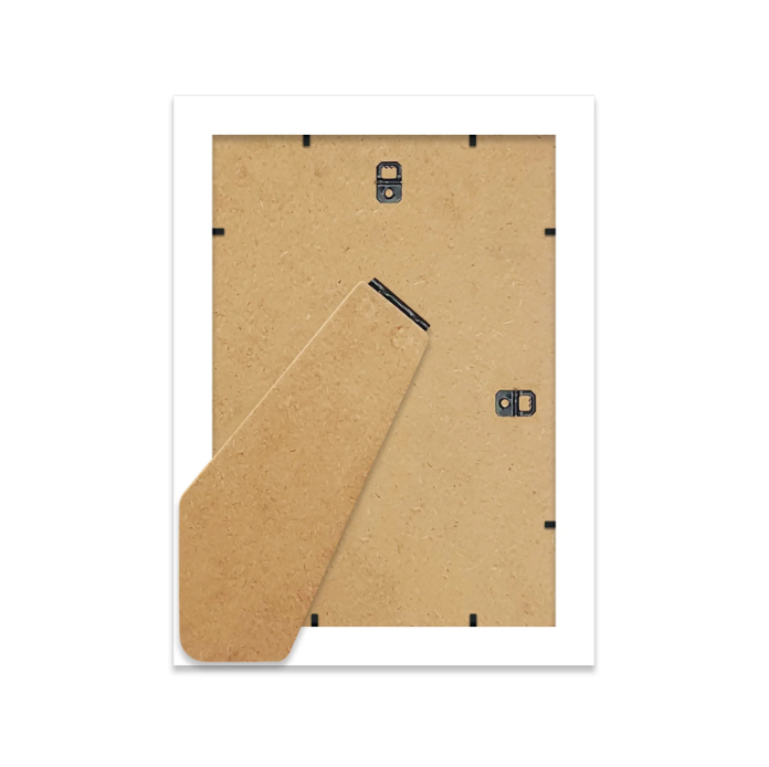 Brown cardboard box with a flap on a white background