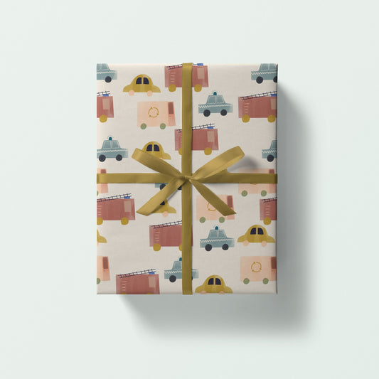 vehicle-childrens-gift-wrap