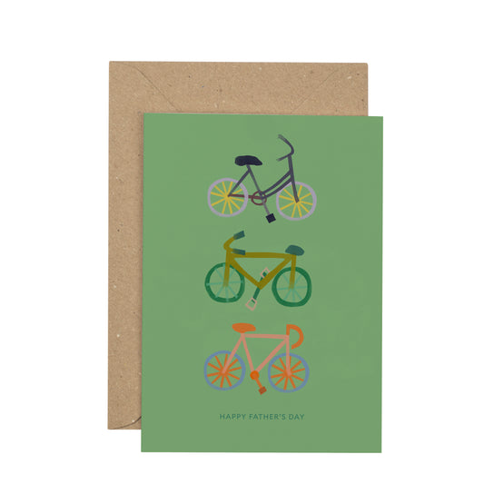 bicycle fathers day card