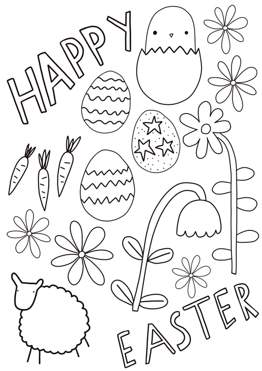 Easter Colouring Sheet