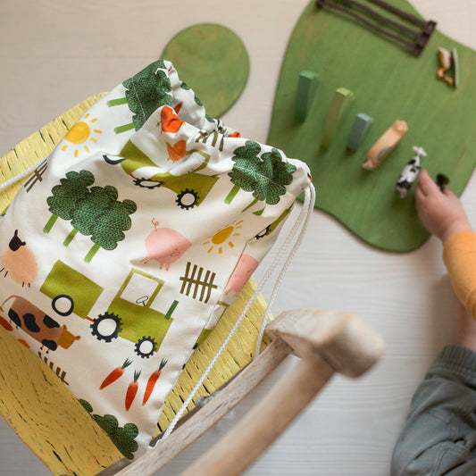 farm-print-drawstring-bag