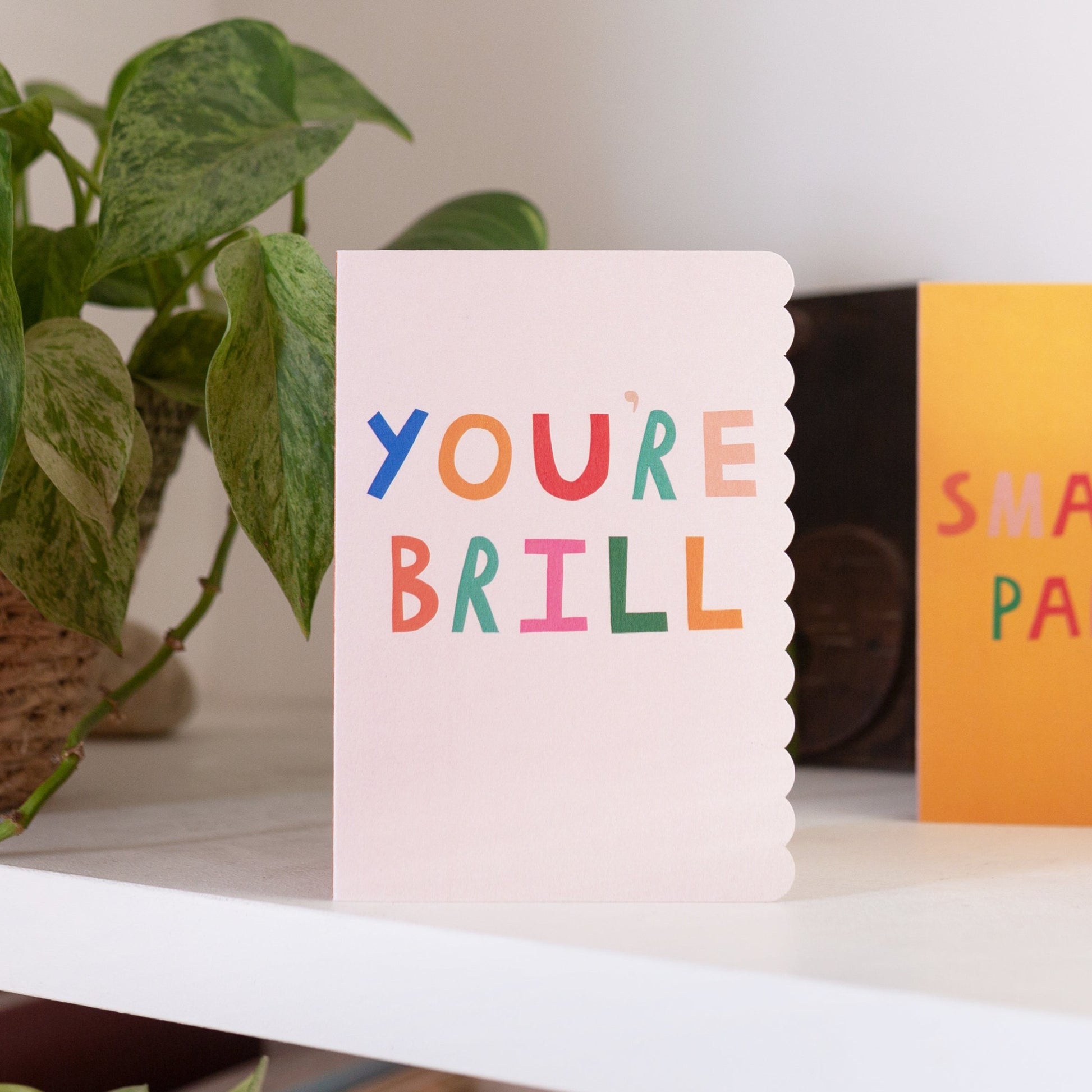 you're-brill-scalloped-greetings-card