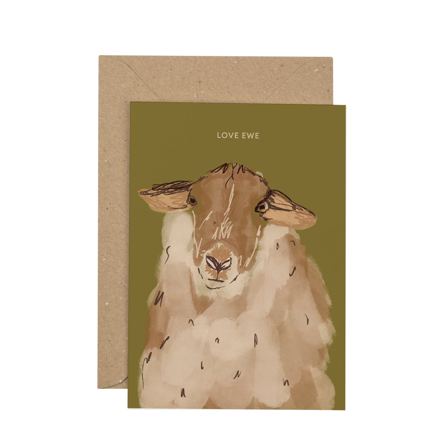 love-ewe-sheep-card