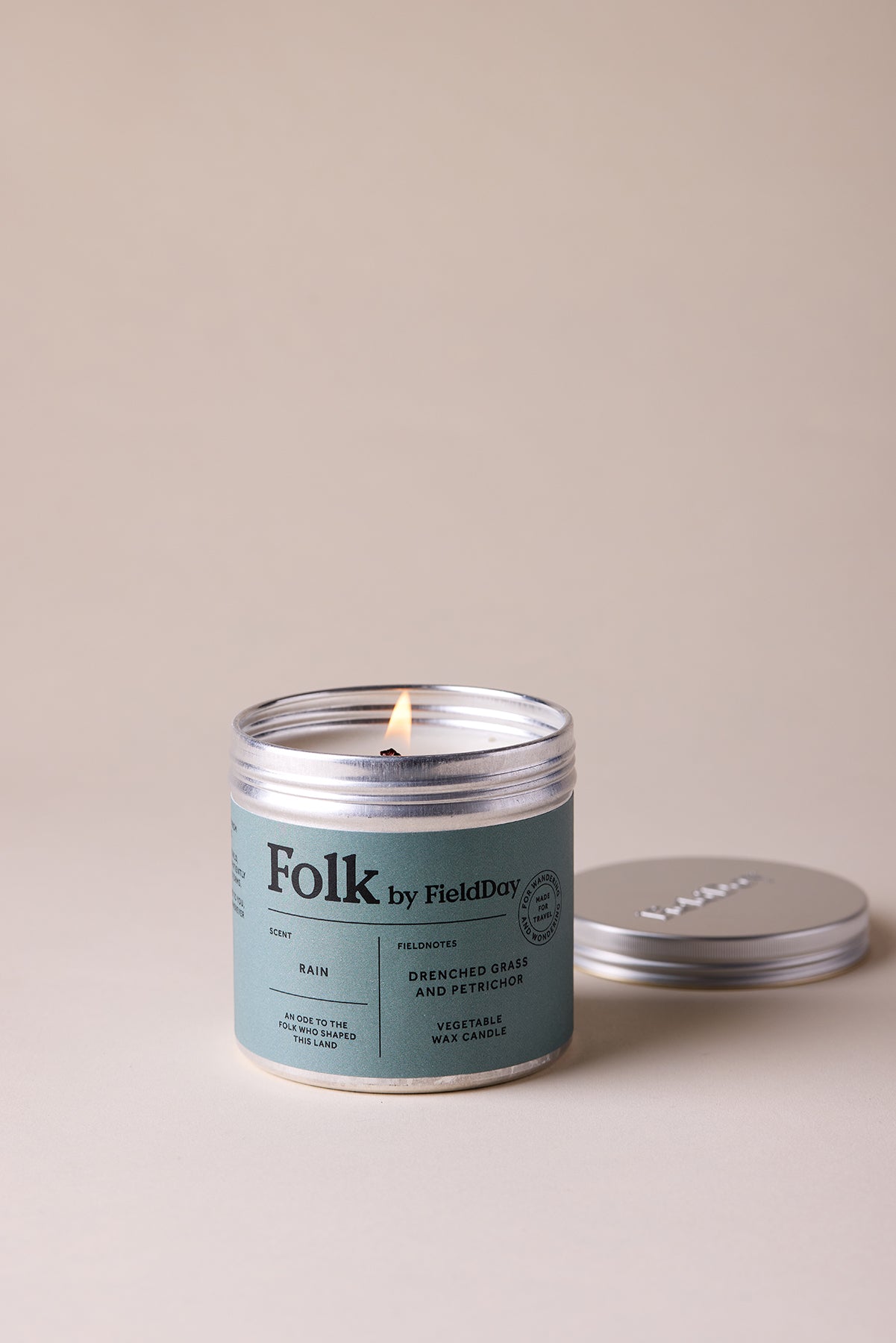 Rain Scent Folk by FieldDay Tin Candle
