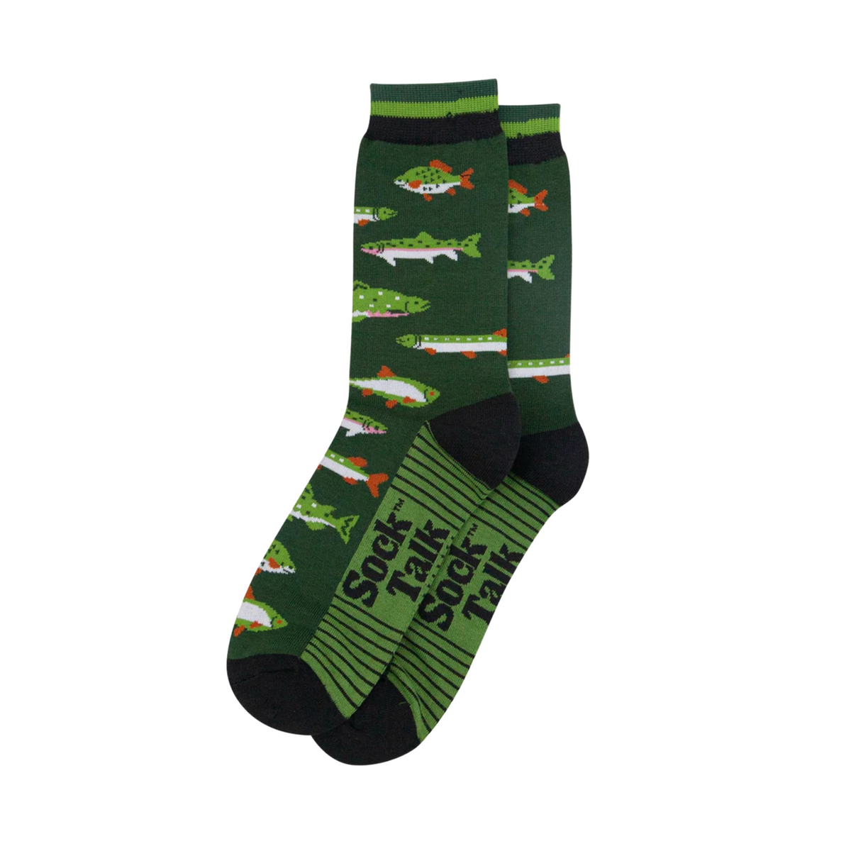 Men's Bamboo Socks - River Fishing