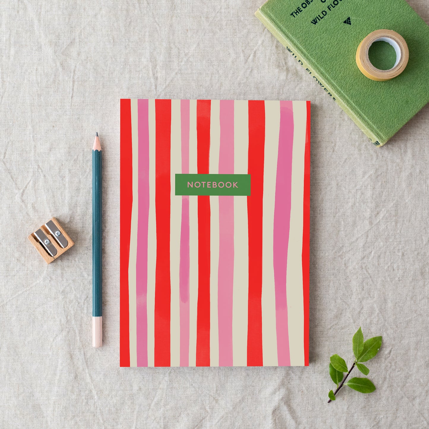 Stripes A5 Notebook