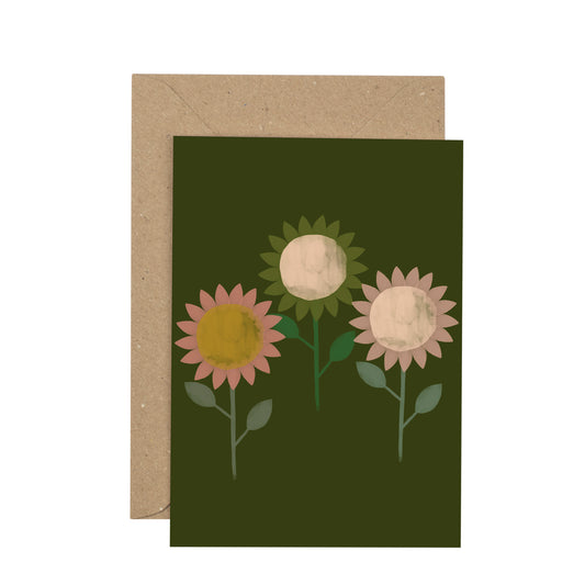 sunflower-blank-greetings-card