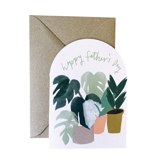 'Happy Father's Day' Botanical card