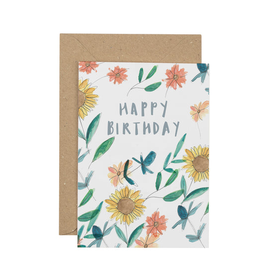 sunflower-birthday-card