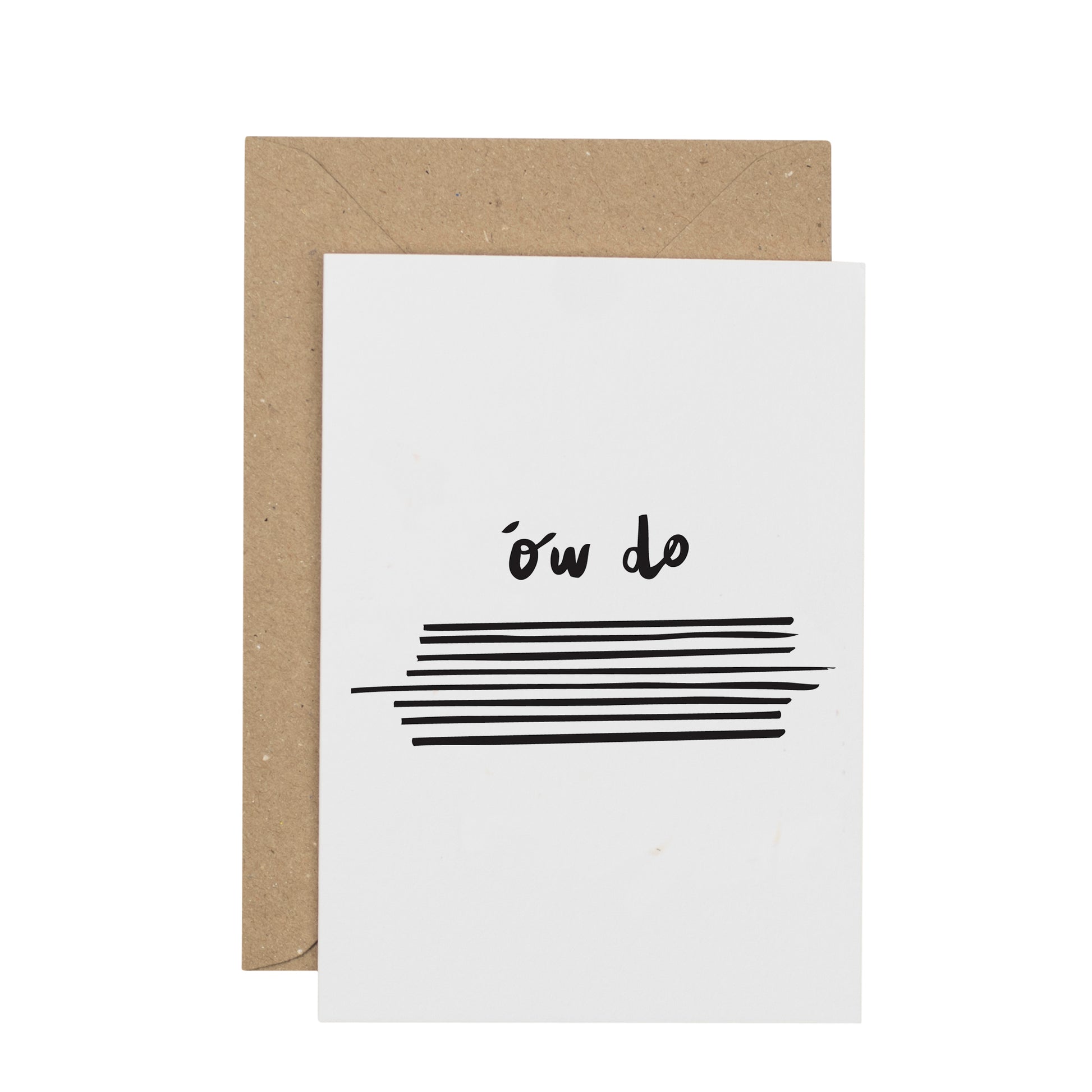 ow-do-greetings-card