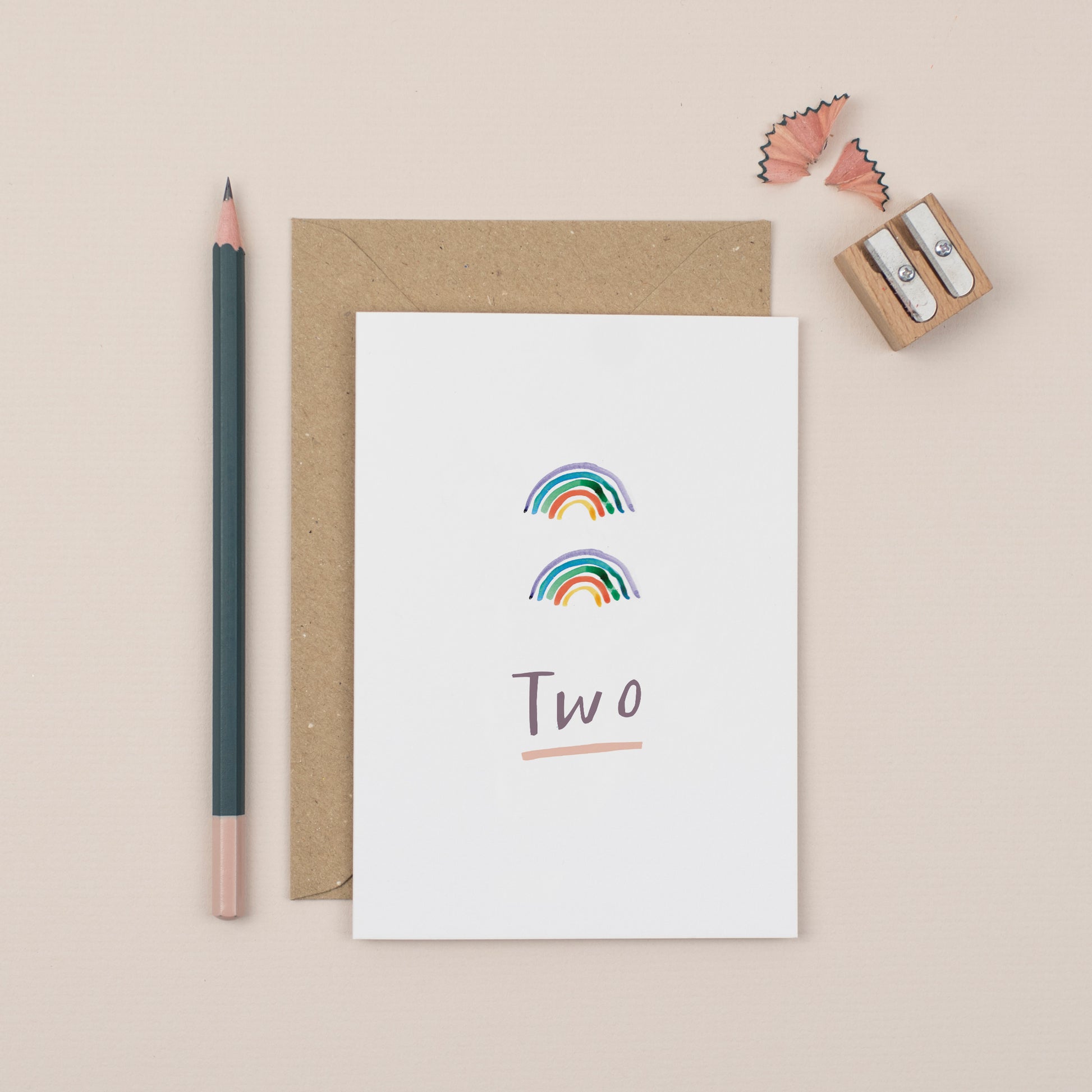 rainbow-second-birthday-card